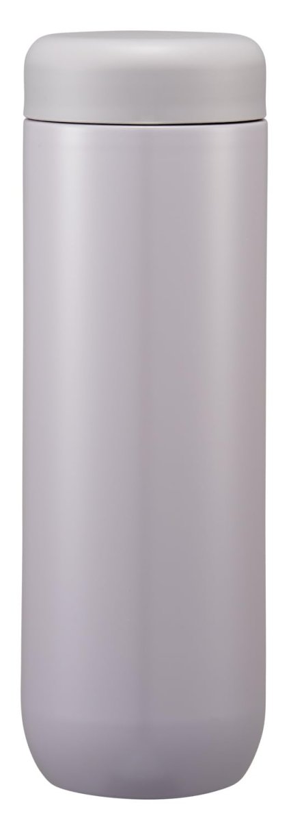 画像1: スケーター（Ｓｋａｔｅｒ） 水筒 マグボトル ４５０ｍｌ ワンタッチ式フタパッキン ステンレス 保温 保冷 スモーキーグレー ７２７１０?Ａ (1)