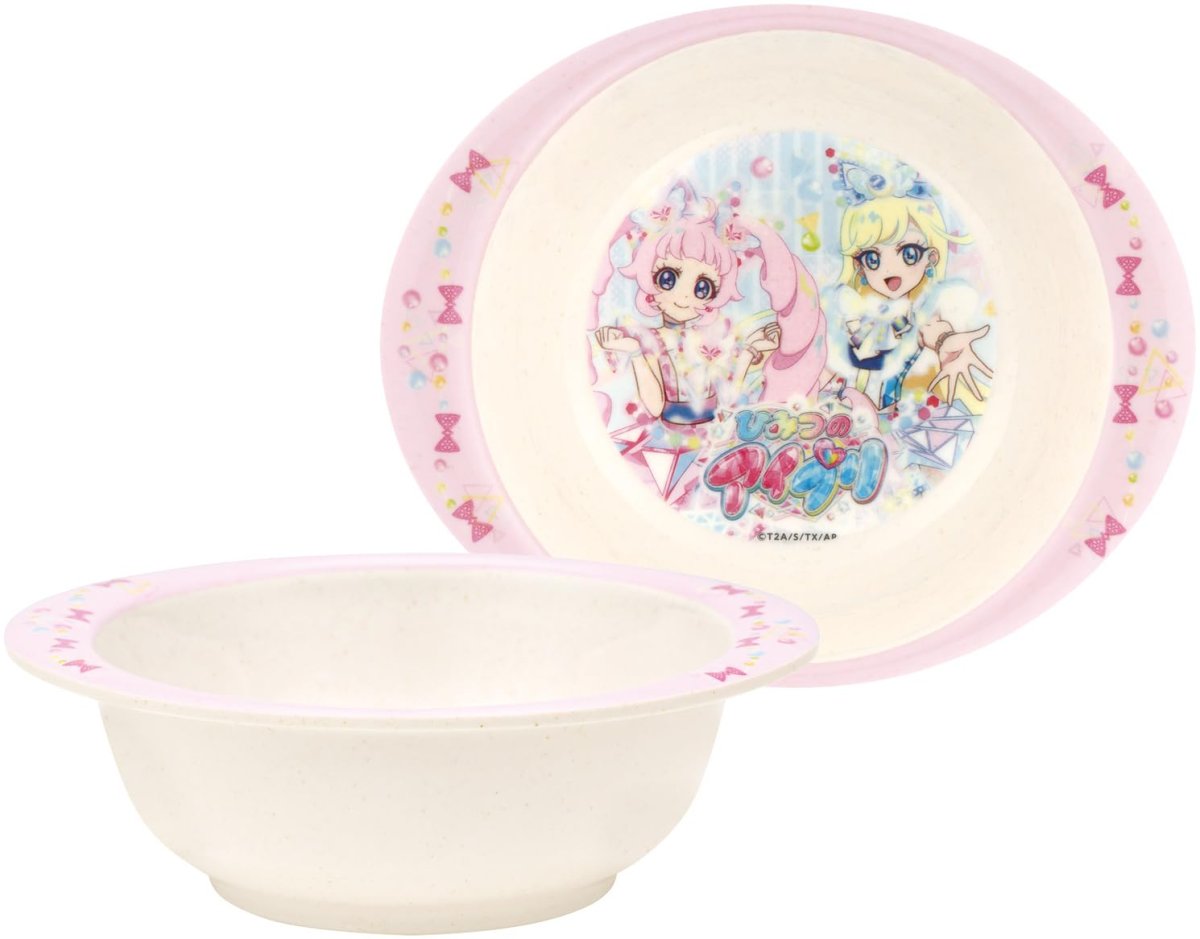 画像1: スケーター（Ｓｋａｔｅｒ） メラミン ボウル バンブーファイバー ２９０ｍｌ 食洗機対応 ひみつのアイプリ 女の子 Ｍ３４Ｂ?Ａ (1)