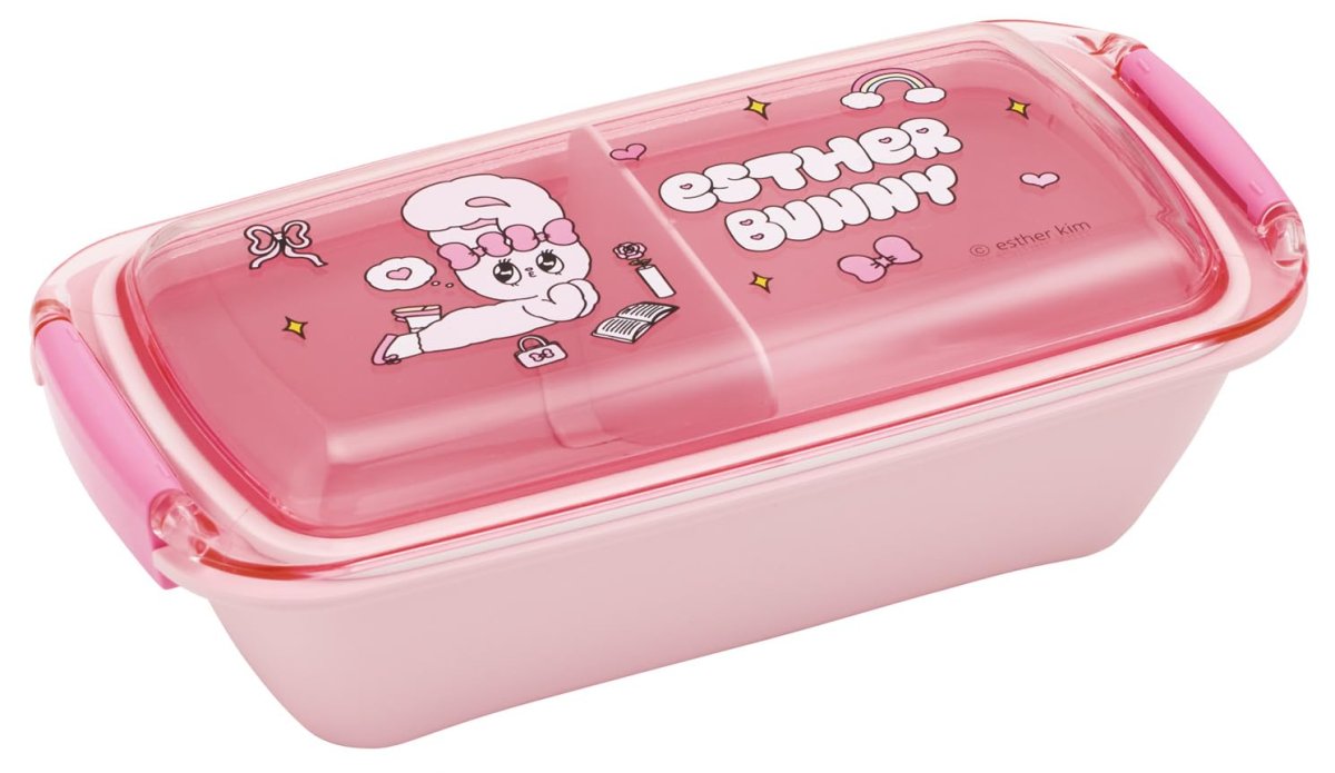 画像1: スケーター（Ｓｋａｔｅｒ） 弁当箱 バイオマス 洗いやすい ランチボックス １段 ５３０ｍｌ ふんわり盛れる ドーム型フタ 食洗機対応 レンジ対応 日本製 エスターバニー ＰＴＬＢ６Ｂ?Ａ (1)