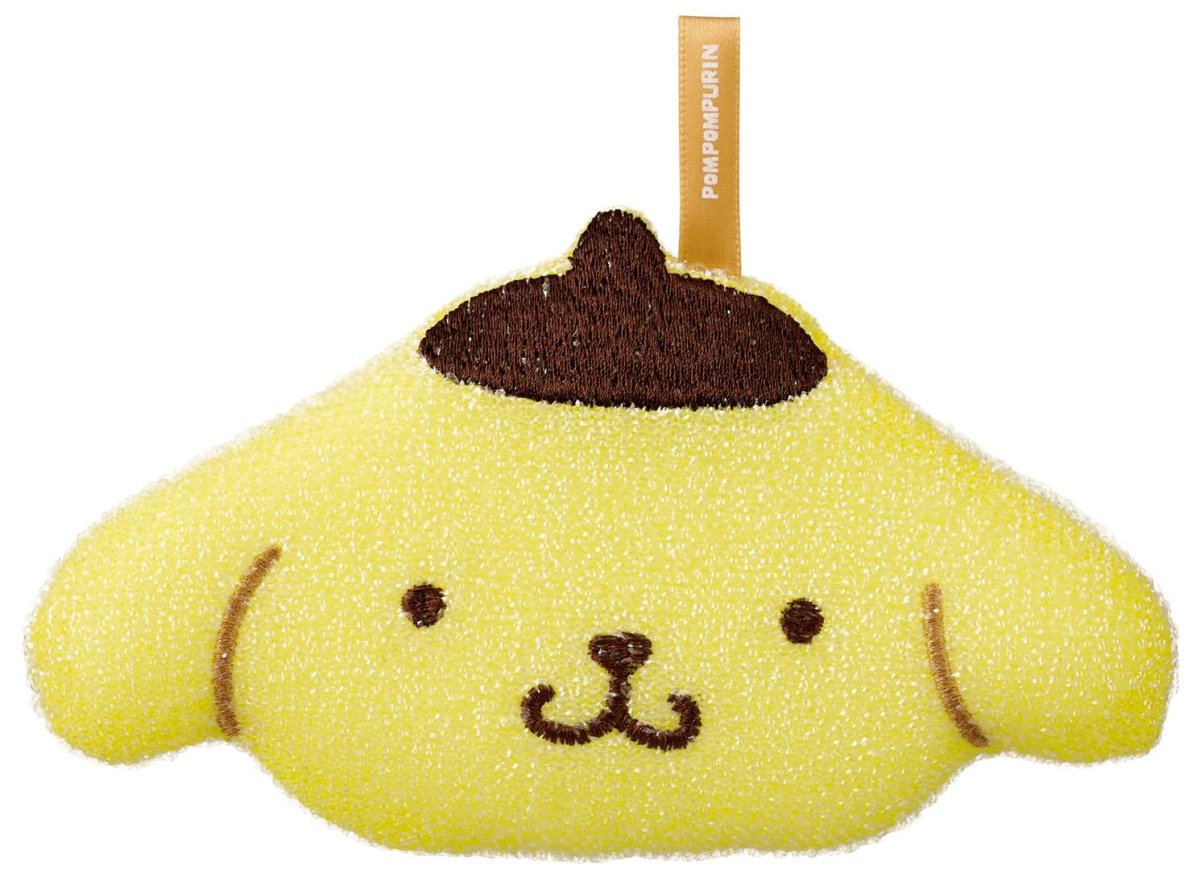 画像1: スケーター（Ｓｋａｔｅｒ） きらめき キッチン スポンジ たわし サンリオ ポムポムプリン ＫＫＳＰ１?Ａ (1)