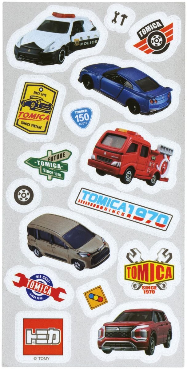 画像1: スケーター（Ｓｋａｔｅｒ） リフレクターステッカー シール 反射 トミカ 男の子 ＺＲＦＳ１?Ａ (1)