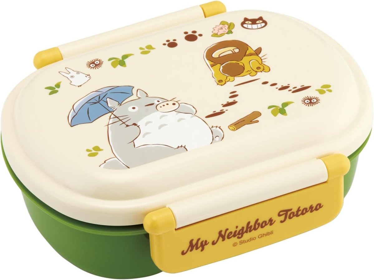 画像1: スケーター（Ｓｋａｔｅｒ） 子供用 弁当箱 ふわっと盛れる ランチボックス １段 ３６０ｍｌ 日本製 食洗機対応 レンジ対応 ジブリ トトロ ネコバス 男の子 女の子 ＱＡＦ２ＢＡ?Ａ (1)