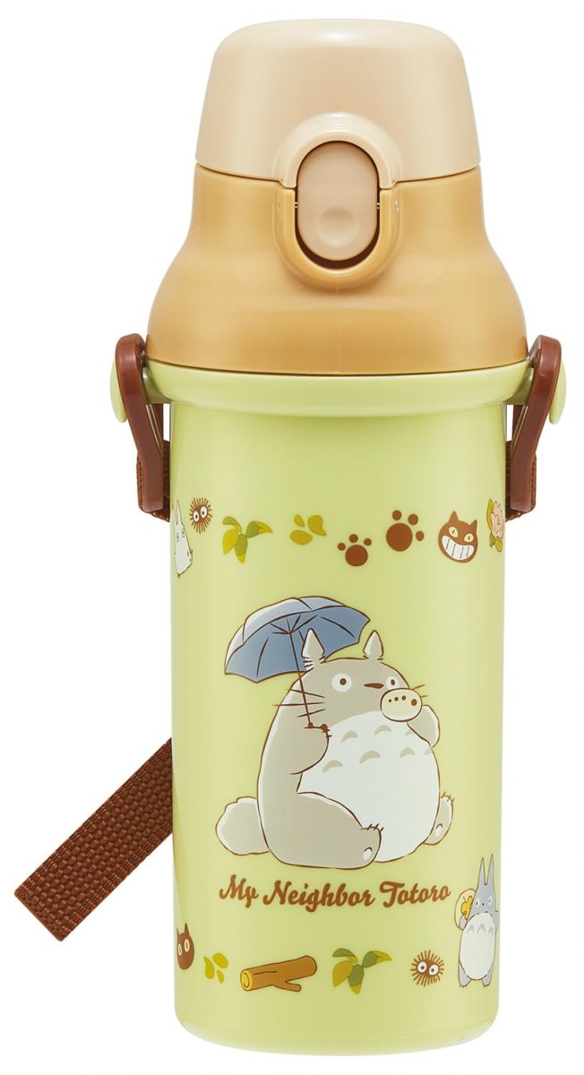 画像1: スケーター（ｓｋａｔｅｒ） 子供用 直飲み 水筒 プラスチック ４８０ｍｌ ワンプッシュ開閉 食洗機対応 日本製 ジブリ トトロ ネコバス 男の子 女の子 ＰＳＢ５ＳＡＮ?Ａ (1)