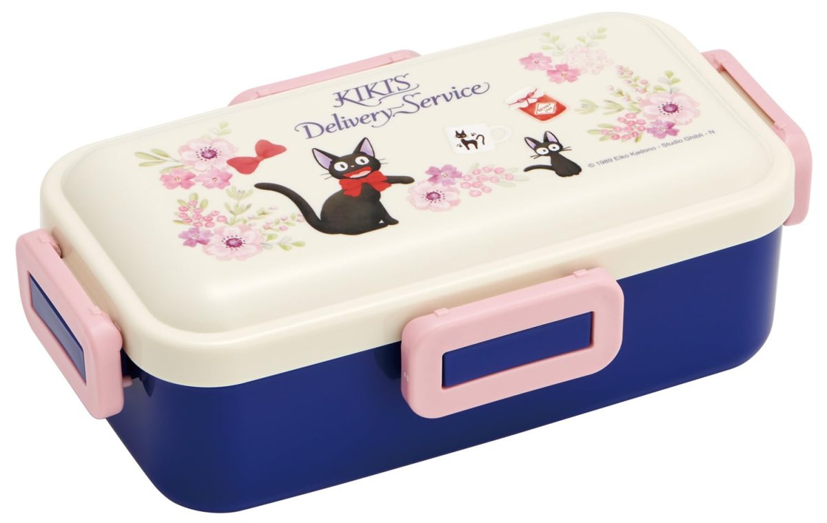 画像1: スケーター（Ｓｋａｔｅｒ） 弁当箱 ふわっと盛れる ランチボックス １段 ５３０ｍｌ 食洗機対応 レンジ対応 日本製 ジブリ 魔女の宅急便 フレンチ ＰＦＬＢ６?Ａ (1)