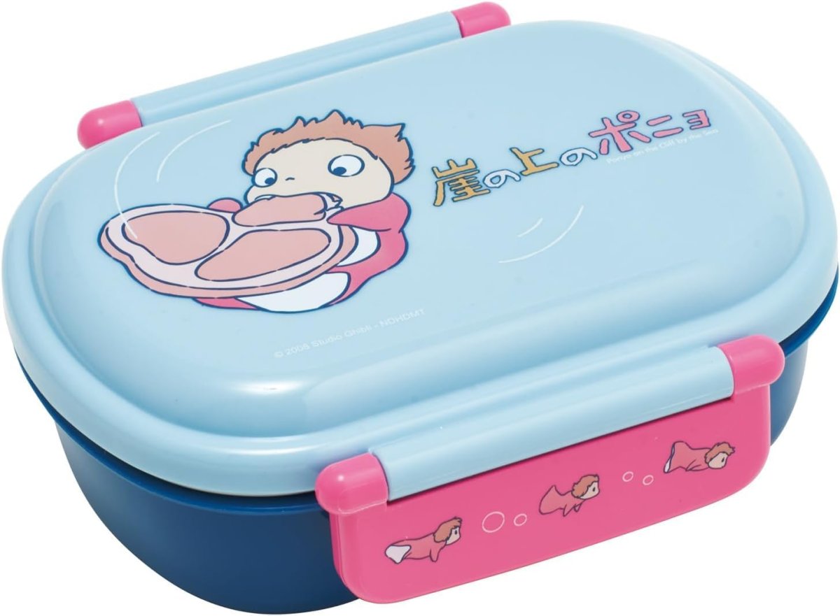 画像1: スケーター（Ｓｋａｔｅｒ） 子供用 弁当箱 ふわっと盛れる ランチボックス １段 ３６０ｍｌ 日本製 食洗機対応 レンジ対応 ジブリ 崖の上のポニョ 姉妹 女の子 ＱＡＦ２ＢＡ?Ａ (1)