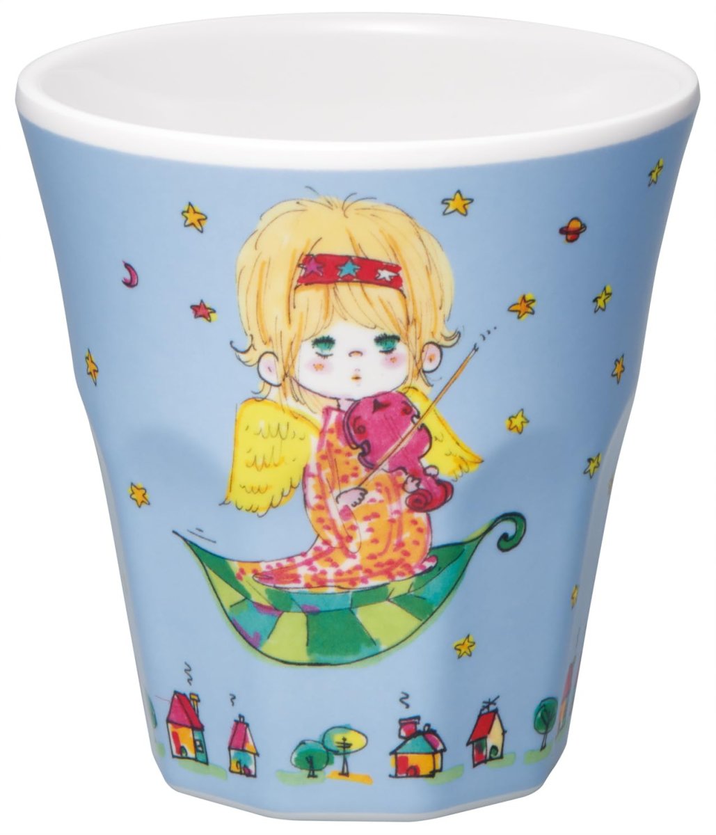 画像1: スケーター（Ｓｋａｔｅｒ） 子供用 メラミン タンブラー ２７０ｍｌ 水森亜土 女の子 ＭＴＢ２?Ａ (1)