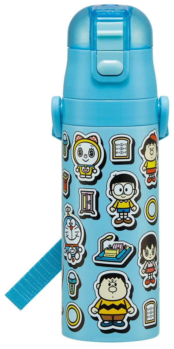 画像1: スケーター（Ｓｋａｔｅｒ） 水筒 子供用 直飲み ４７０ｍｌ サンリオ Ｉ?ｍ Ｄｏｒａｅｍｏｎ ドラえもん ＰＯＰ 男の子 女の子 保冷専用 ステンレス 軽量タイプ ｗａｔｅｒｂｏｔｔｌｅ スポーツボトル キッズ こども 水瓶 ＳＤＣ４?Ａ (1)