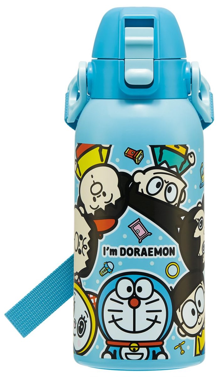 画像1: スケーター（Ｓｋａｔｅｒ） 水筒 子供用 直飲み ６００ｍｌ サンリオ Ｉ?ｍ Ｄｏｒａｅｍｏｎ ドラえもん ＰＯＰ 保冷専用 ステンレス 軽量タイプ ｗａｔｅｒｂｏｔｔｌｅ スポーツボトル キッズ こども 水瓶 ＳＴＣＨ６?Ａ (1)