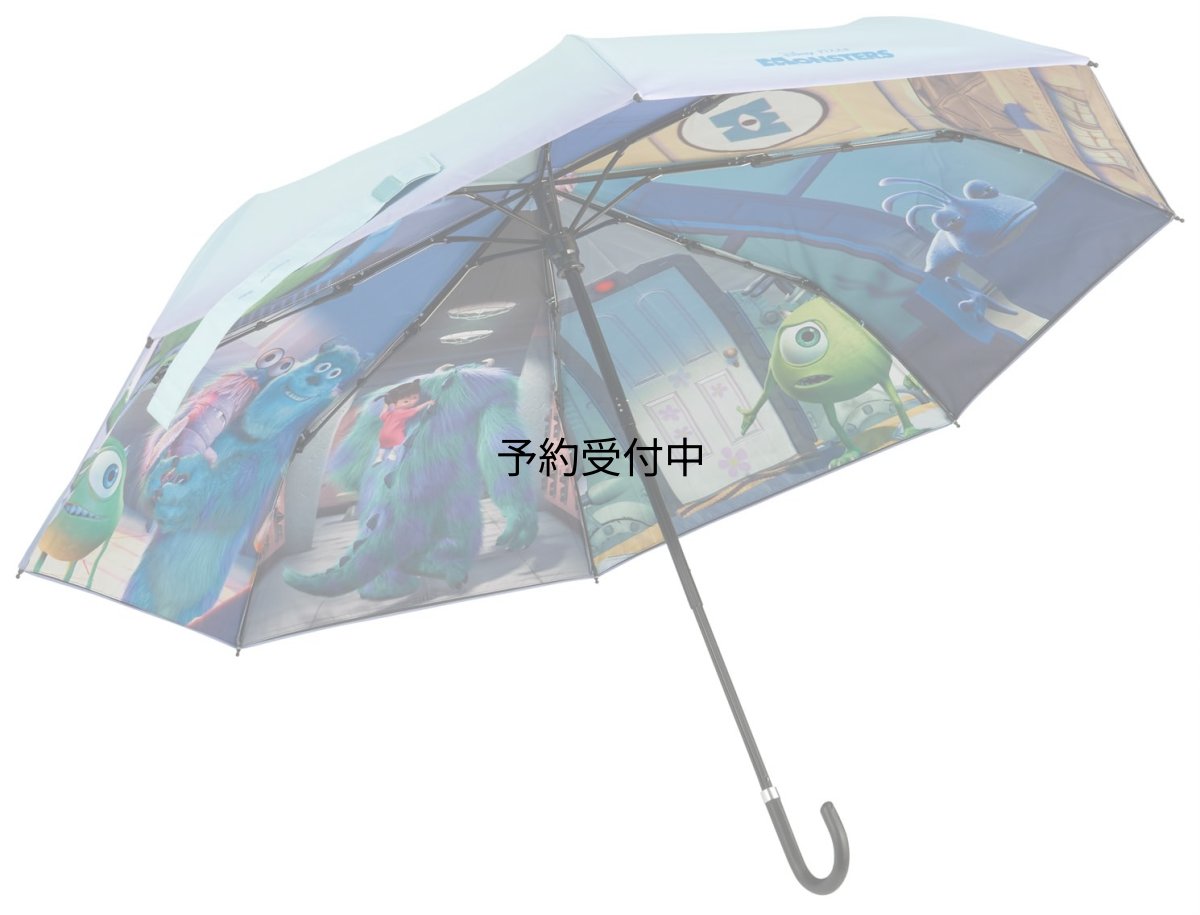 画像1: スケーター（Ｓｋａｔｅｒ） 傘 折りたたみ傘 晴雨兼用 両面印刷 遮光 遮熱 ＵＶカット ５５ｃｍ 収納袋付き ディズニー モンスターズインク ファイナルフレーム ７３３４４?Ａ (1)