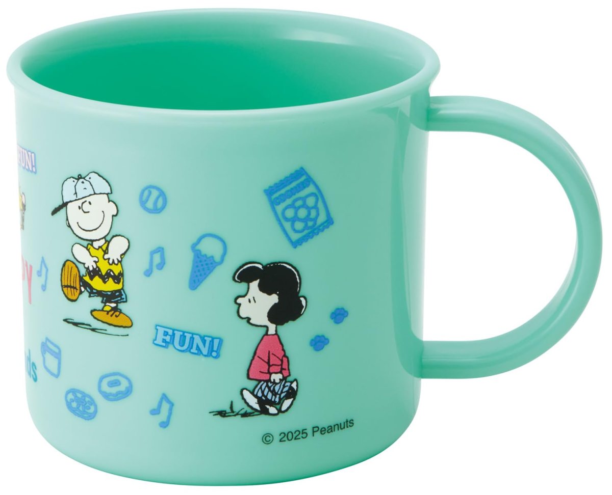 画像1: スケーター（Ｓｋａｔｅｒ） コップ 子供 プラスチック お弁当 ２００ｍｌ 食洗機対応 日本製 スヌーピー Ｆｕｎ Ｆｕｎ Ｆｒｉｅｎｄｓ 男の子 女の子 ＫＥ４Ａ?Ａ (1)