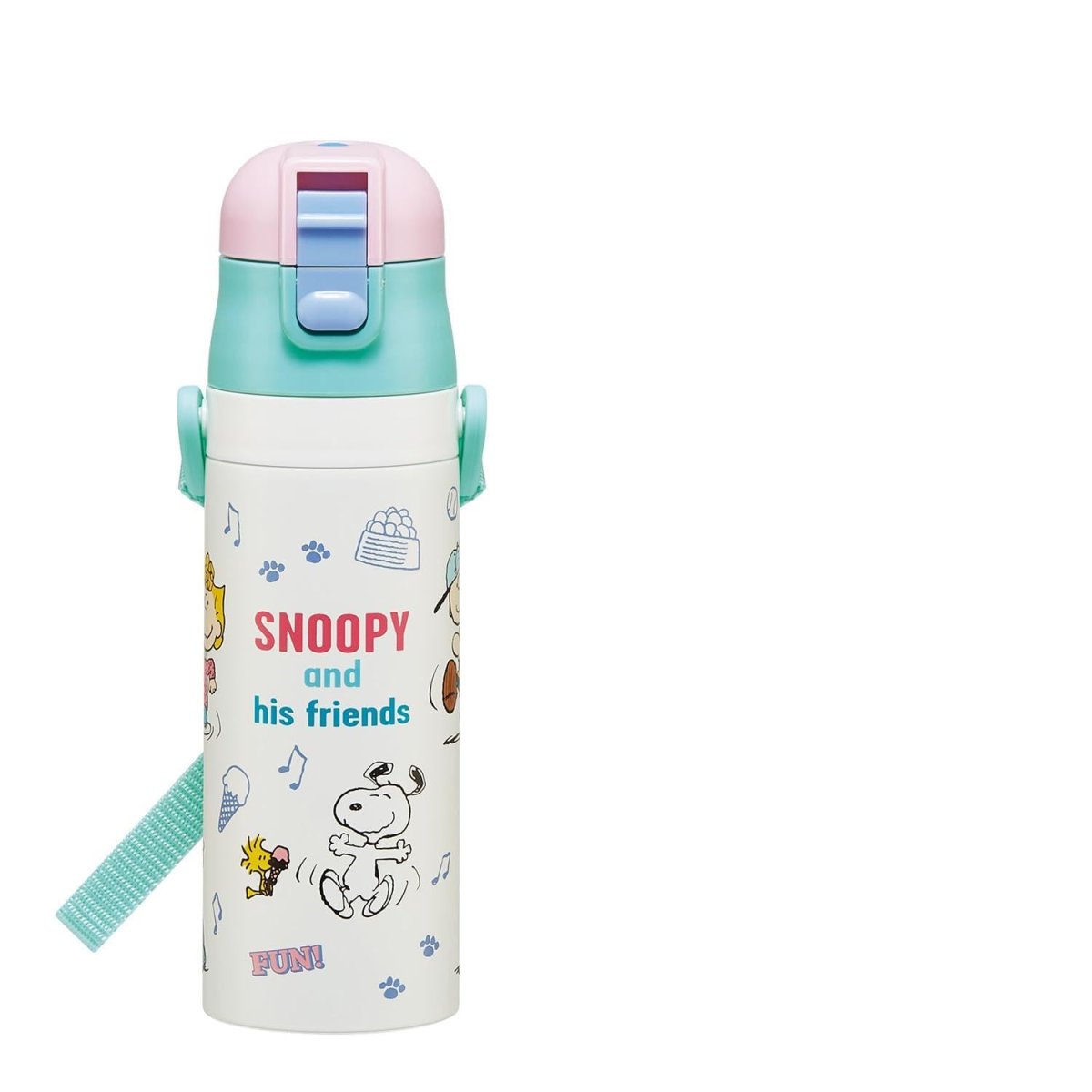 画像1: スケーター（Ｓｋａｔｅｒ） 水筒 子供用 直飲み ４７０ｍｌ スヌーピー Ｆｕｎ Ｆｕｎ Ｆｒｉｅｎｄｓ 男の子 女の子 保冷専用 ステンレス 軽量タイプ ｗａｔｅｒｂｏｔｔｌｅ スポーツボトル キッズ こども 水瓶 ＳＤＣ４?Ａ (1)