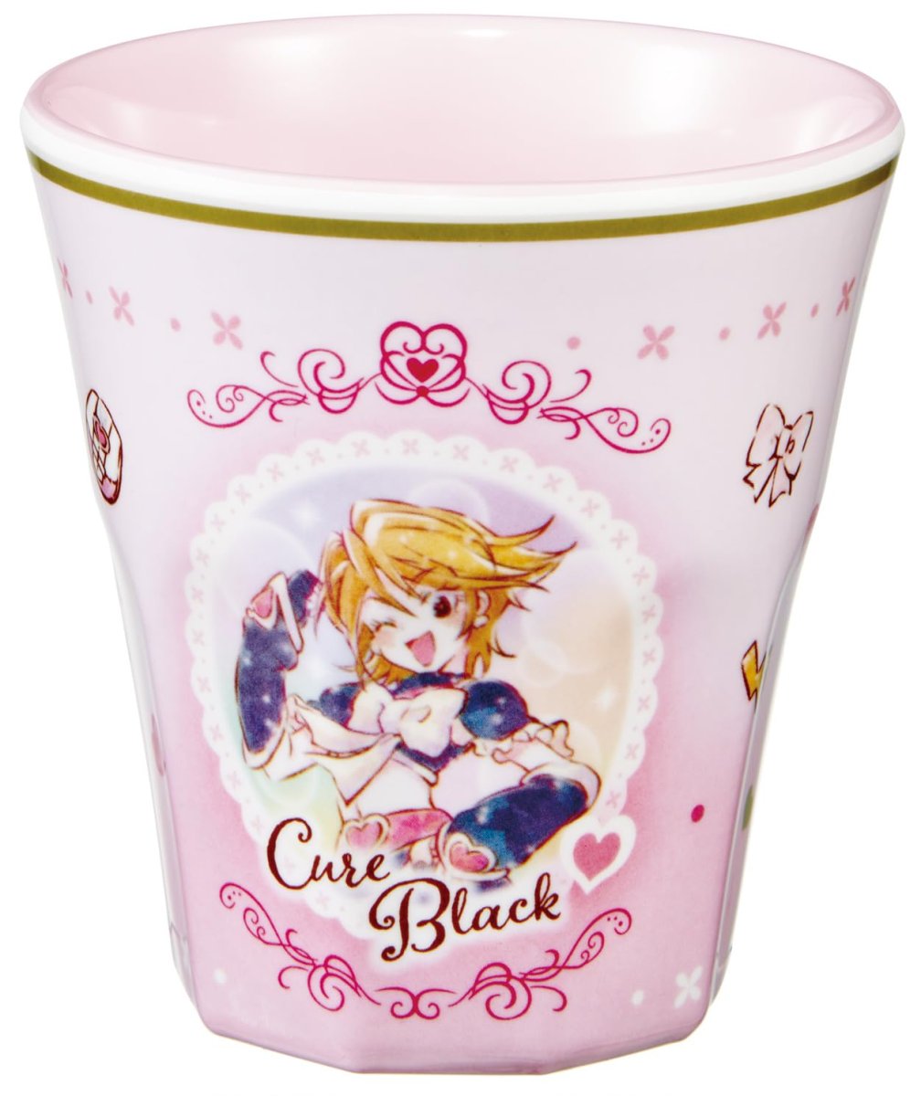 画像1: スケーター（Ｓｋａｔｅｒ） 子供用 メラミン タンブラー ２７０ｍｌ ふたりはプリキュア 水彩 キュアブラック 女の子 ＭＴＢ２?Ａ (1)