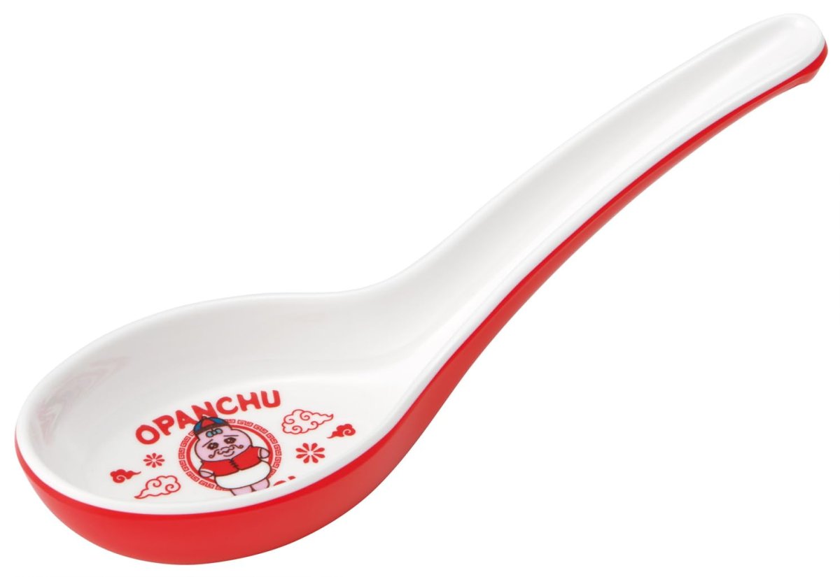 画像1: スケーター（Ｓｋａｔｅｒ） メラミン レンゲ スプーン 町中華 食洗機対応 おぱんちゅうさぎ ＬＭＣＨ１?Ａ (1)