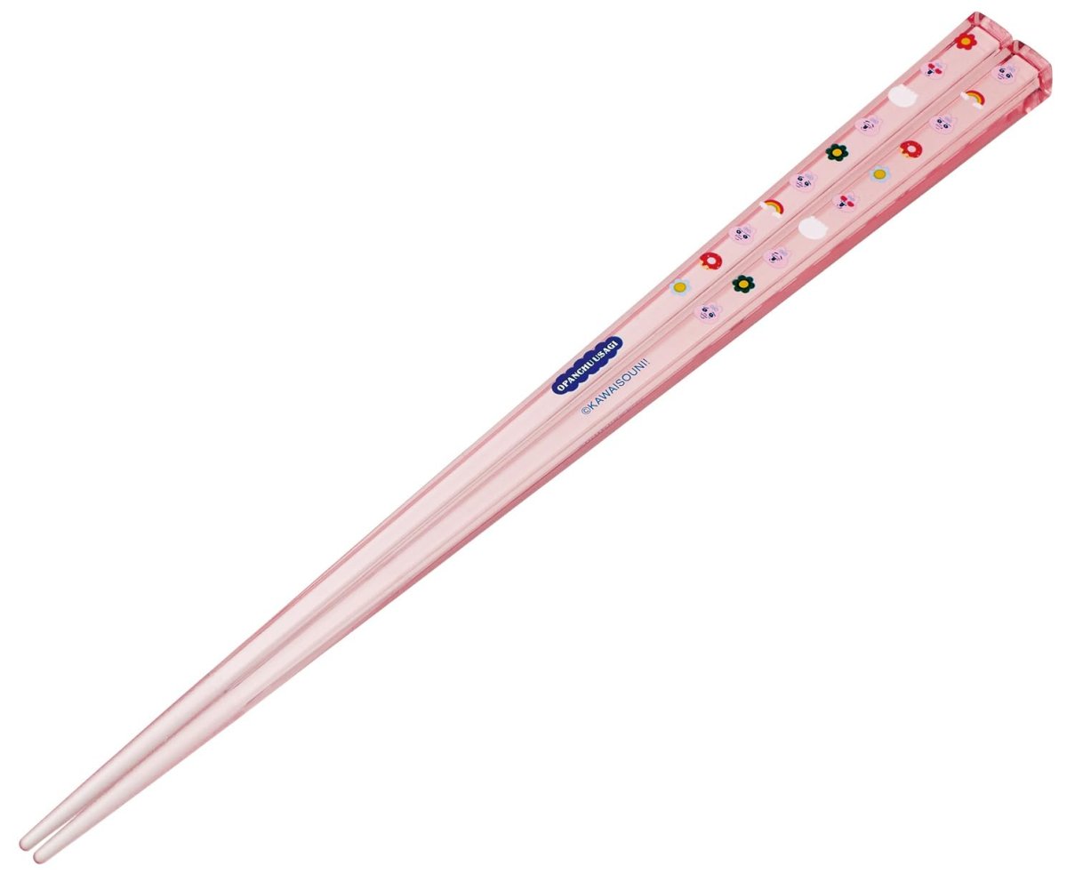画像1: スケーター（Ｓｋａｔｅｒ） アクリル 箸 ２１ｃｍ 食洗機対応 おぱんちゅうさぎ ＡＡＣ４５?Ａ (1)