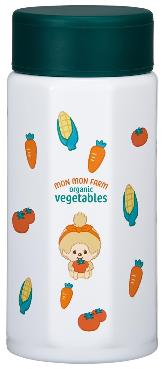 画像1: スケーター（Ｓｋａｔｅｒ） 八角形 ステンレス マグボトル 水筒 ３５０ｍｌ 保温 保冷 モンチッチ Ｍｏｎ Ｍｏｍ Ｆａｒｍ ＳＴＯ４?Ａ (1)
