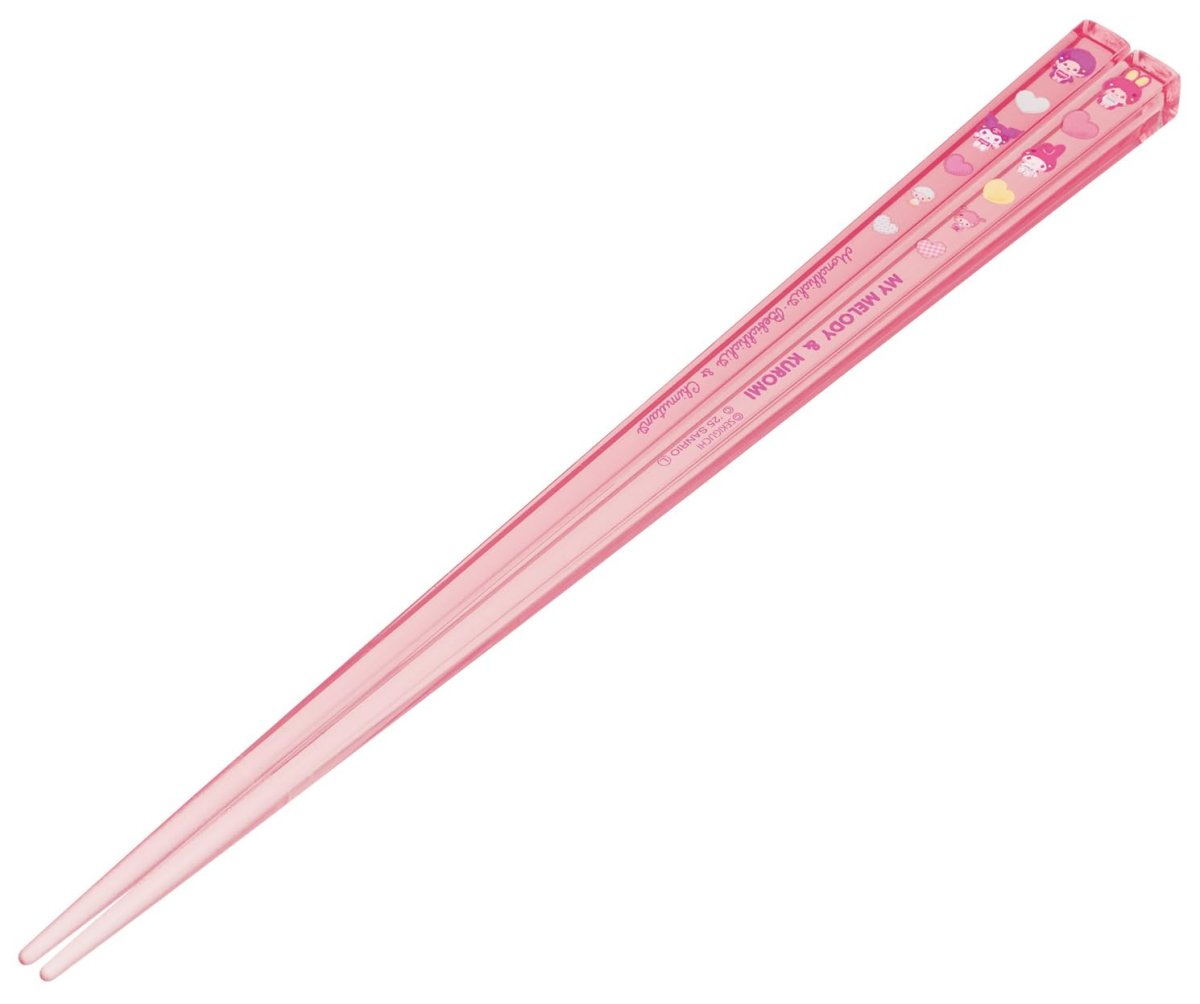 画像1: スケーター（Ｓｋａｔｅｒ） アクリル 箸 ２１ｃｍ 食洗機対応 サンリオ モンチッチ×ＭＵ マイメロディ クロミ ＡＡＣ４５?Ａ (1)