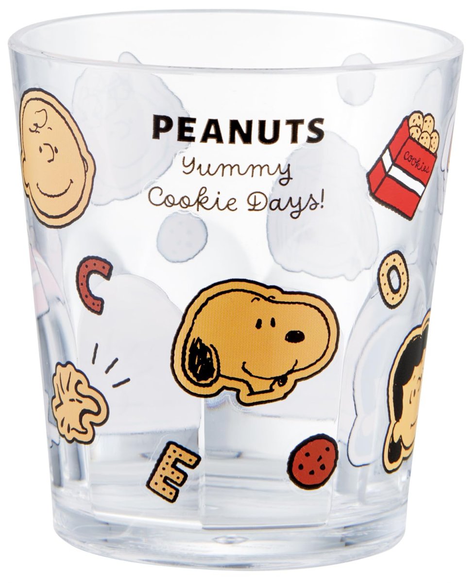 画像1: スケーター（Ｓｋａｔｅｒ） コップ ２８０ｍｌ プラスチック アクリル 食洗機対応 日本製 スヌーピー クッキー ＫＳＡ４Ｊ?Ａ (1)