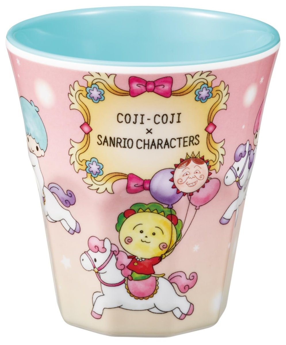 画像1: スケーター（Ｓｋａｔｅｒ） 子供用 メラミン タンブラー ２７０ｍｌ サンリオ コジコジ×サンリオキャラクターズ 女の子 ＭＴＢ２?Ａ (1)