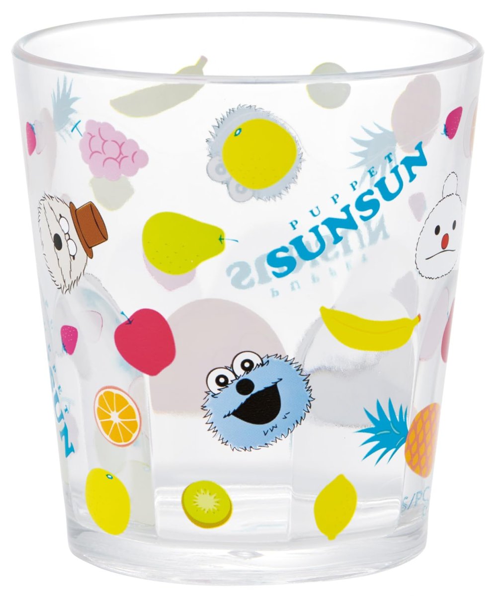 画像1: スケーター（Ｓｋａｔｅｒ） コップ ２８０ｍｌ プラスチック アクリル 食洗機対応 日本製 パペットスンスン ＫＳＡ４Ｊ?Ａ (1)