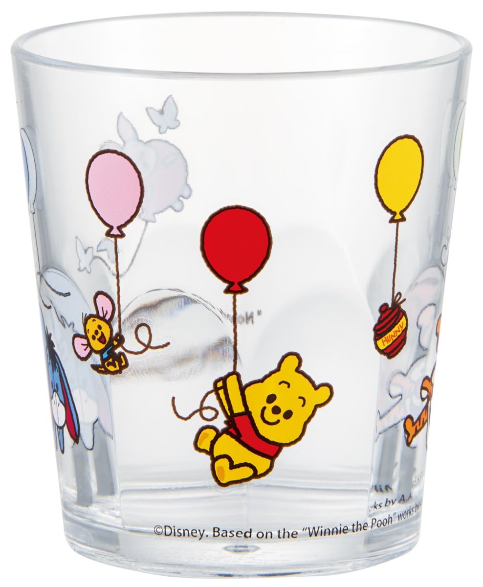 画像1: スケーター（Ｓｋａｔｅｒ） コップ ２８０ｍｌ プラスチック アクリル 食洗機対応 日本製 ディズニー くまのプーさん タロアウト Ａ ＫＳＡ４Ｊ?Ａ (1)