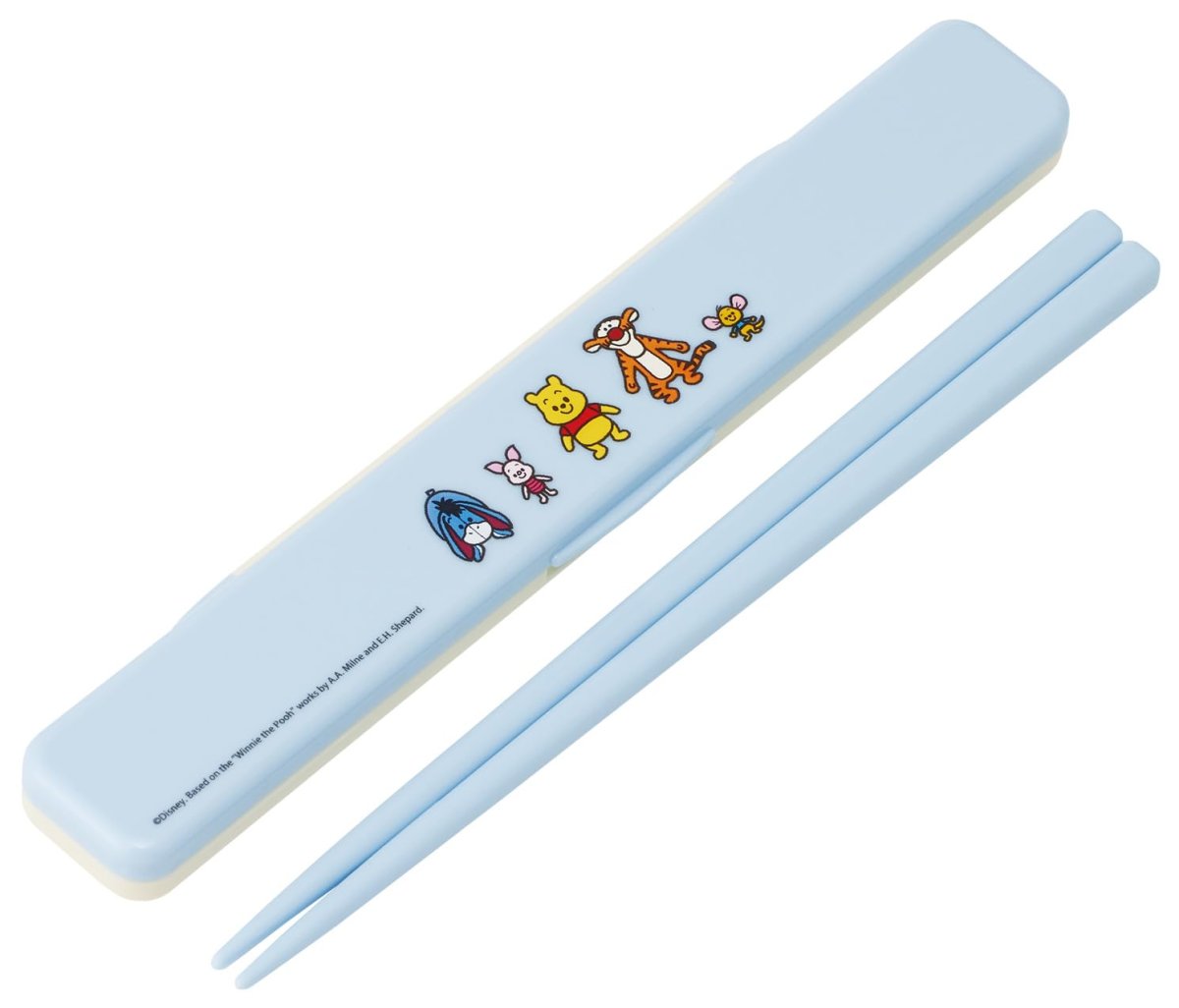 画像1: スケーター（Ｓｋａｔｅｒ） 箸 箸箱 セット １８ｃｍ 大人用 日本製 ディズニー くまのプーさん タロアウト ＡＢＣ３?Ａ (1)