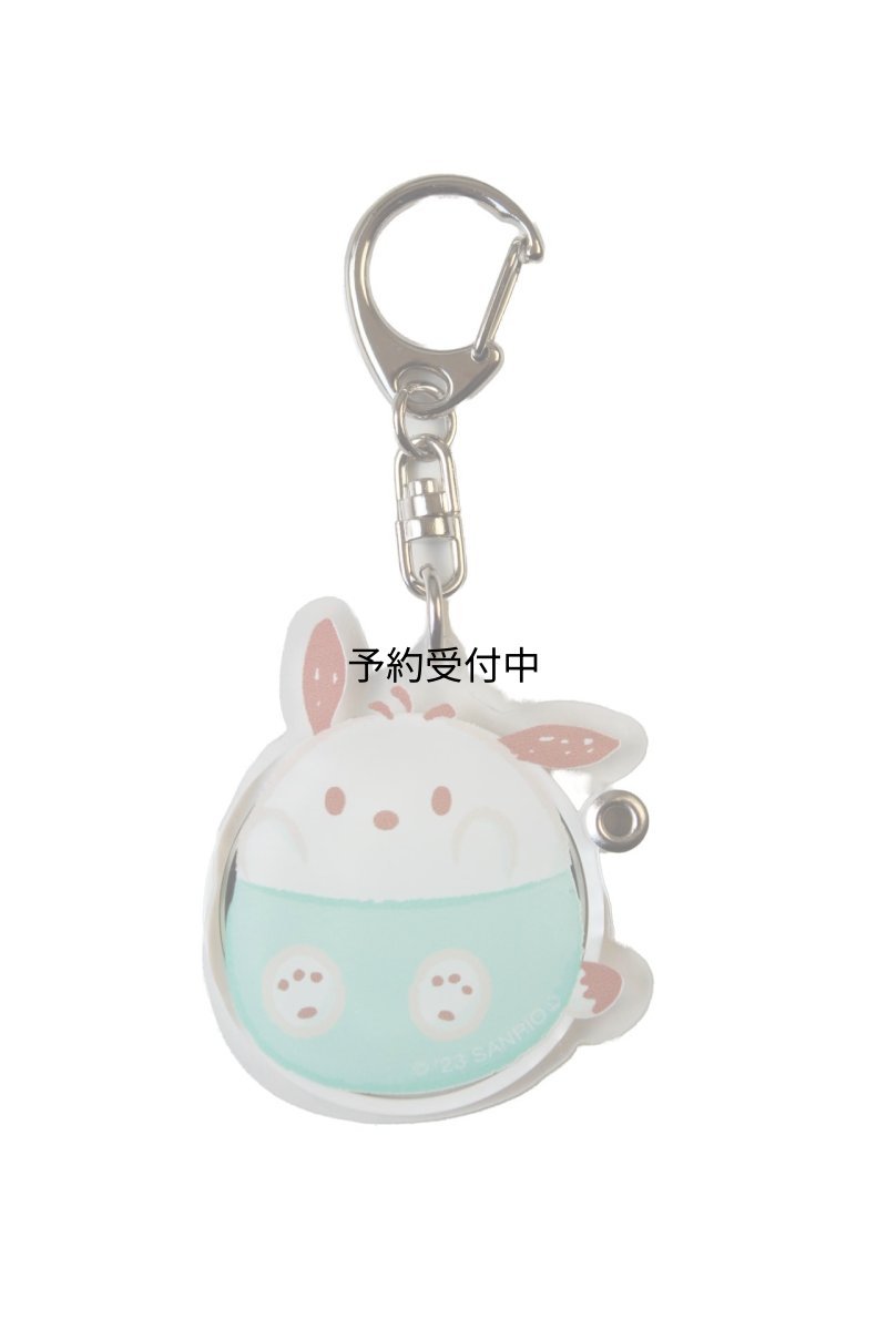 画像1: サンリオキャラクターズ ミラ?キ?ホルダ? ポチャッコ (1)