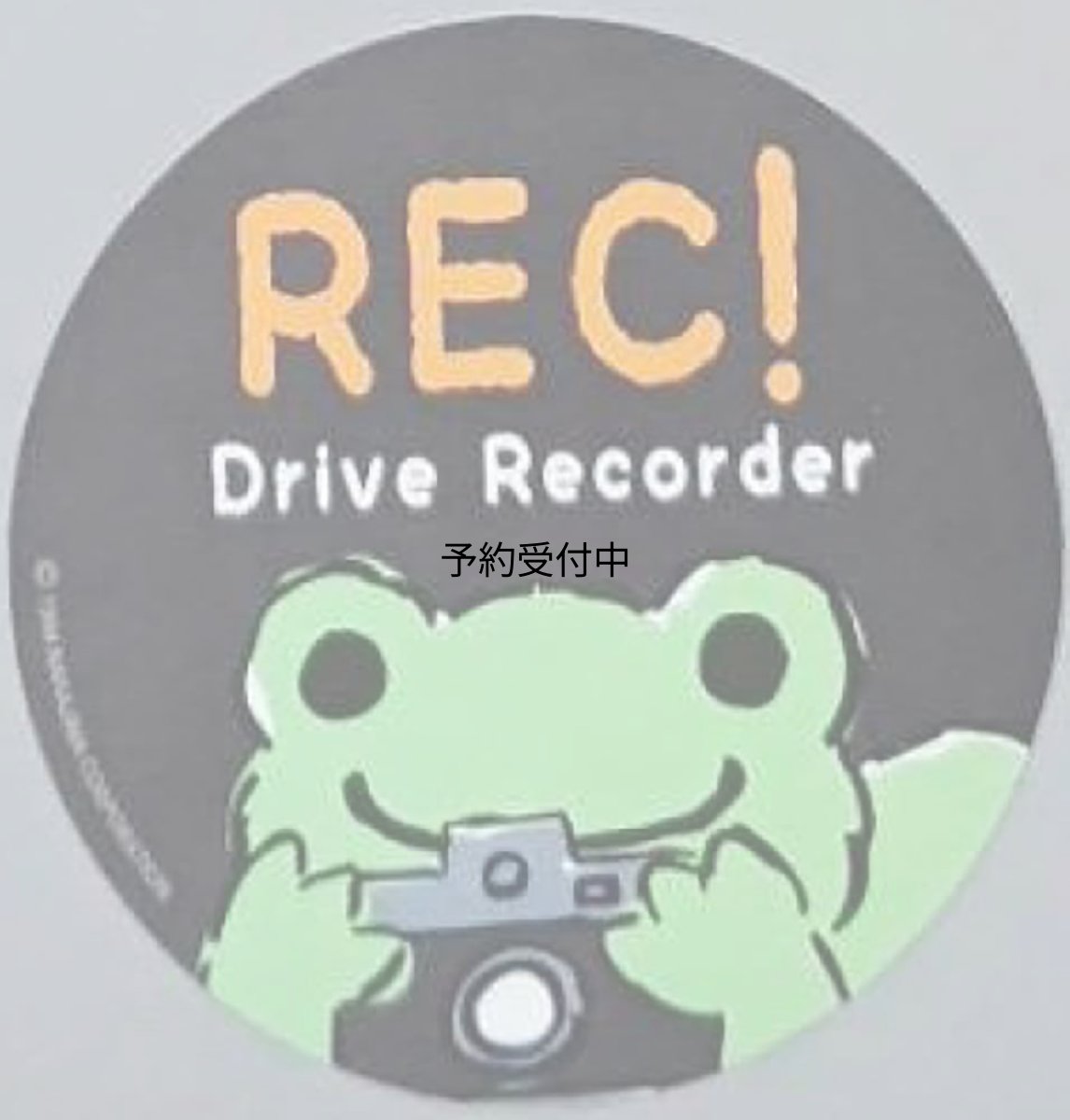 画像1: 東洋マーク製作所 ＲＥＣ （カメラ・ピクルス） ステッカー 直径８０ｍｍ カラフル ＰＩＣ?１４ (1)