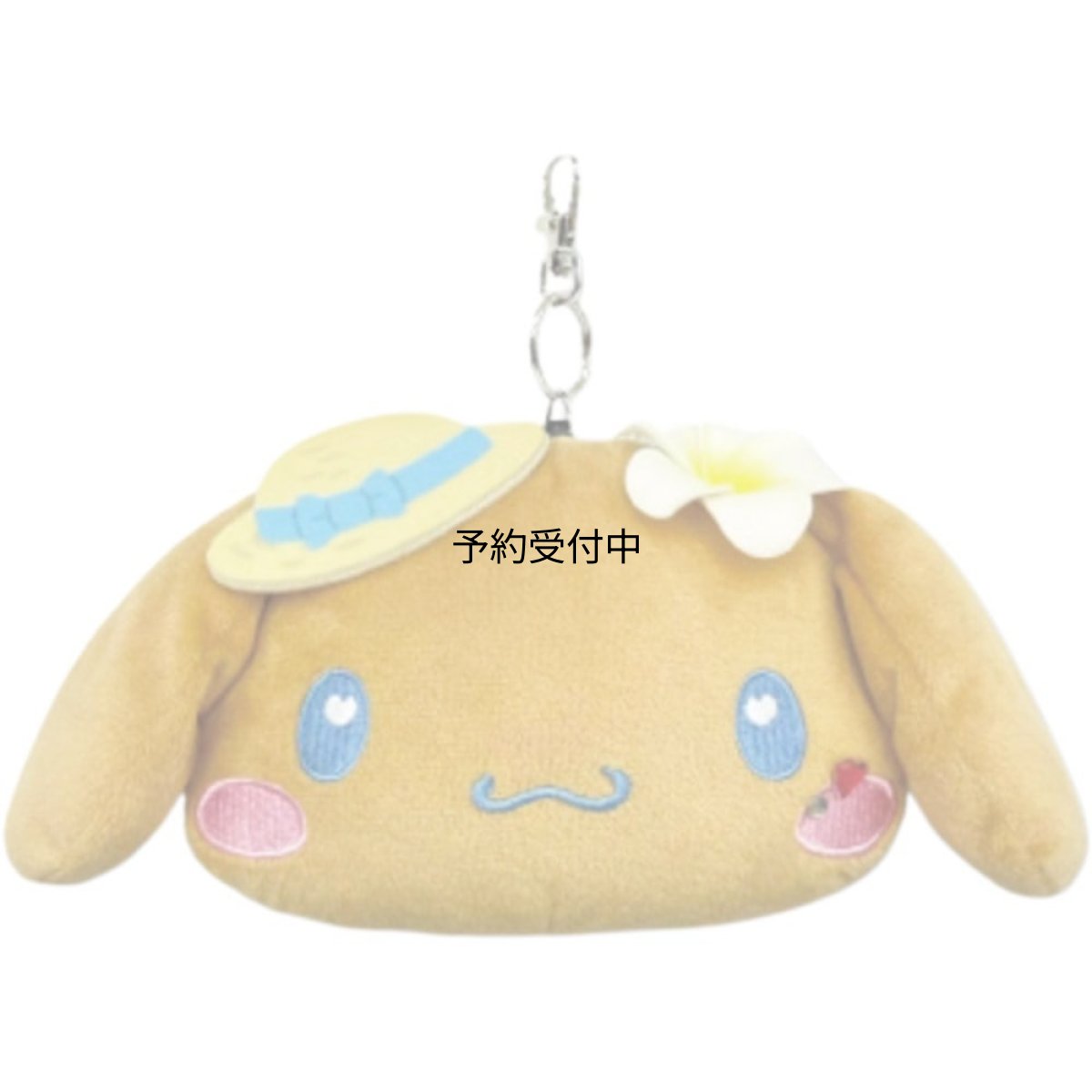 画像1: 畑山商事 サンリオ フェイスリールパスケース ギャル４ シナモロール 定期入れ リール付き パスケース カードケース ラインストーン付き かわいい キャラクター レディース 通学 通勤 約Ｈ１１×Ｗ１３ｃｍ ６３２０３９７０ (1)