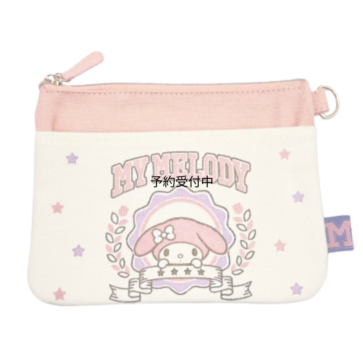 画像1: 畑山商事 ｓａｎｒｉｏ サンリオ 帆布フラットポーチ マイメロディ 約Ｈ１５０ｘＷ２００ｘＤ３０ｍｍ ６４２０３９７３ (1)