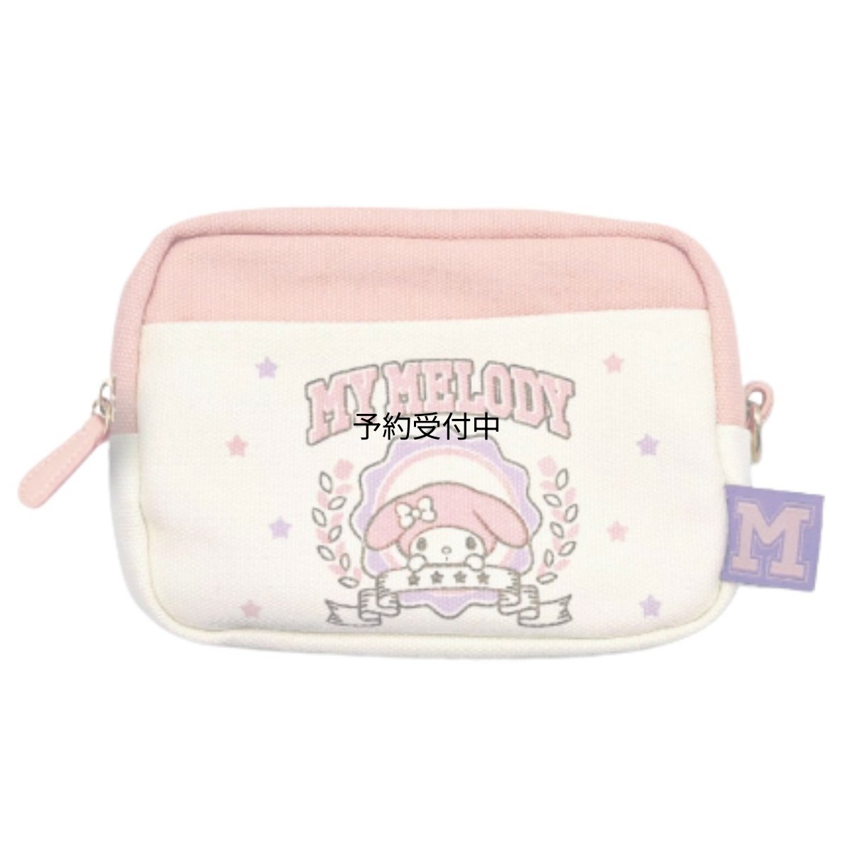 画像1: 畑山商事 ｓａｎｒｉｏ サンリオ 帆布マルチポーチ マイメロディ 約Ｈ１００ｘＷ１５０ｘＤ７０ｍｍ ６４２０３９７８ (1)