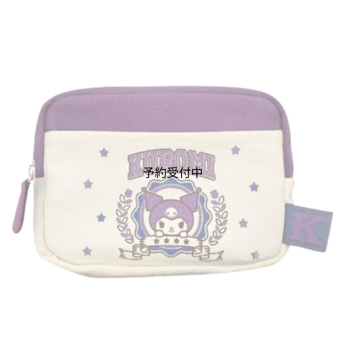 画像1: 畑山商事 ｓａｎｒｉｏ サンリオ 帆布マルチポーチ クロミ 約Ｈ１００ｘＷ１５０ｘＤ７０ｍｍ ６４２０３９８１ (1)