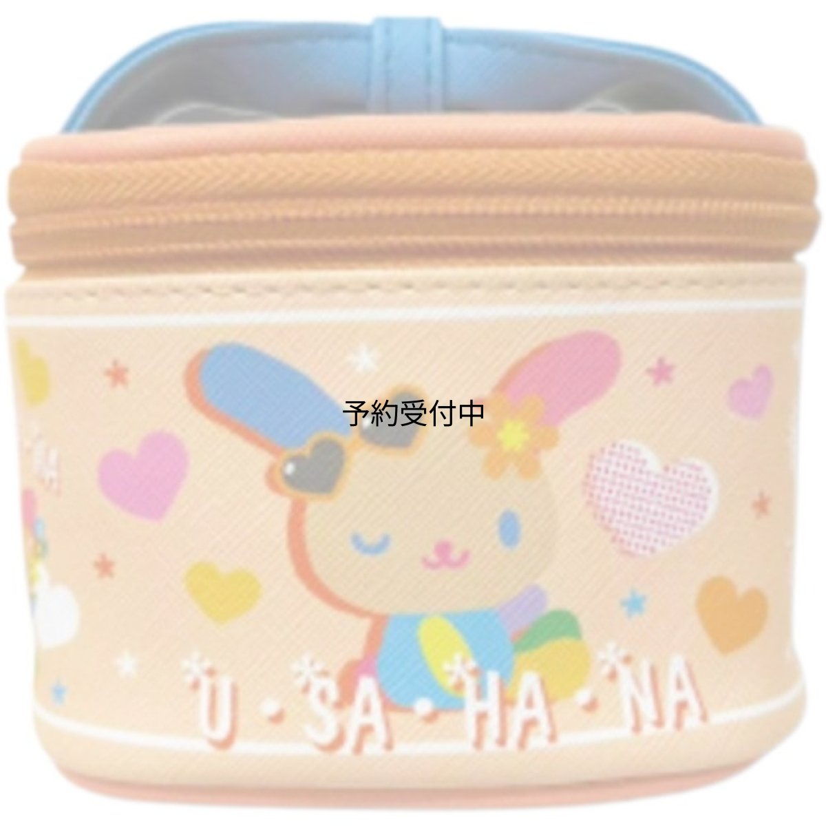画像1: 畑山商事 サンリオ ミニミニバニティポーチ ウサハナ 日焼けデザイン 小物入れ コンパクト 化粧ポーチ メイクポーチ 軽量 かわいい キャラクターグッズ レディース キッズ 持ち運び プレゼント ギフト 約Ｈ８×Ｗ１０．５×Ｄ８．５ｃｍ ３４２０３９９５ (1)