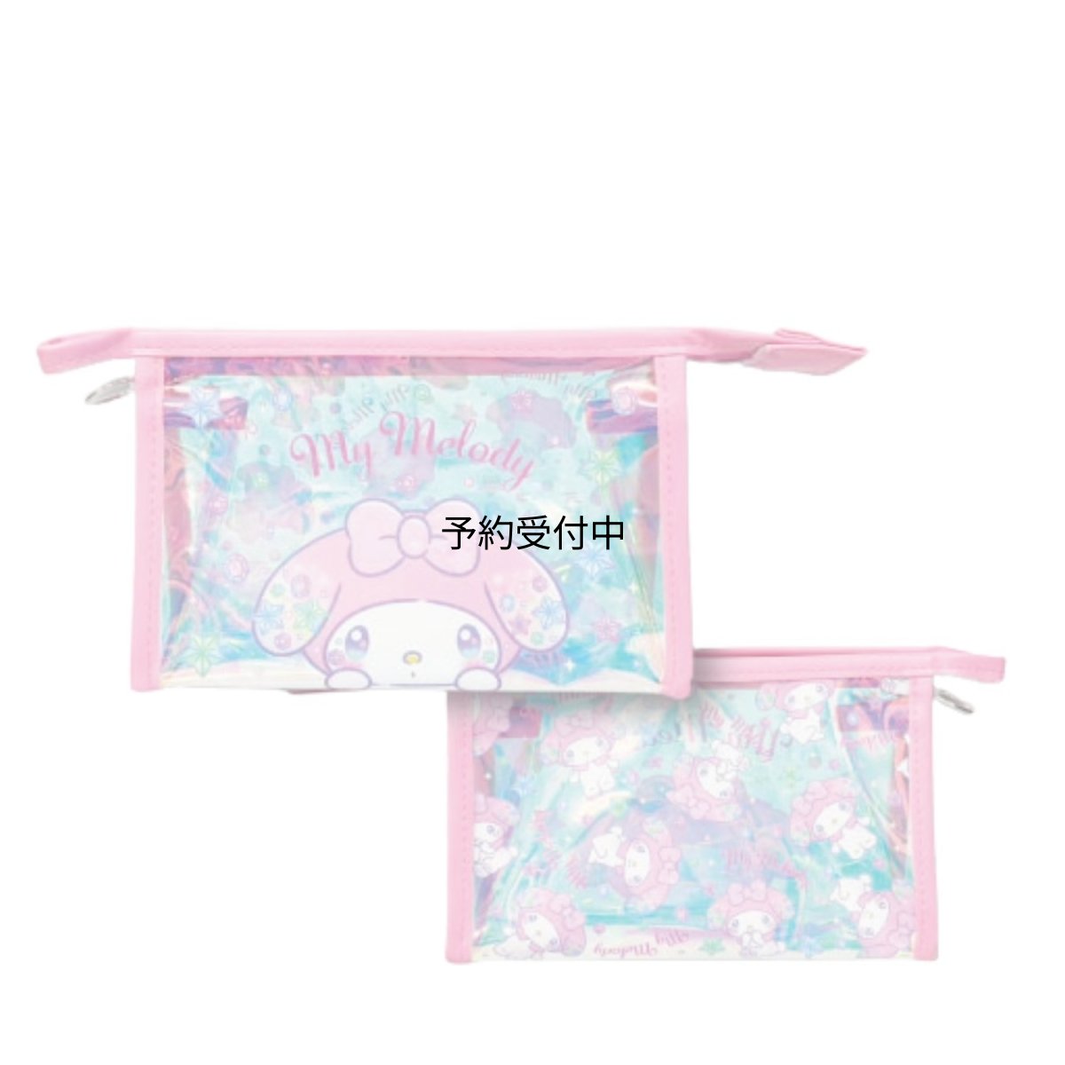 画像1: 畑山商事 サンリオ ｓａｎｒｉｏ マルチポーチ キラキラ マイメロディ 約Ｈ１１０ｘＷ１７０ｘＤ５０ｍｍ ３４２０４０１１ (1)