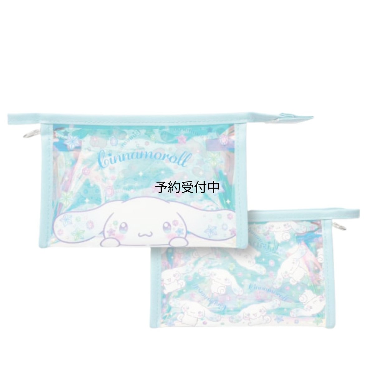 画像1: 畑山商事 サンリオ ｓａｎｒｉｏ マルチポーチ キラキラ シナモンロール 約Ｈ１１０ｘＷ１７０ｘＤ５０ｍｍ ３４２０４０１３ (1)
