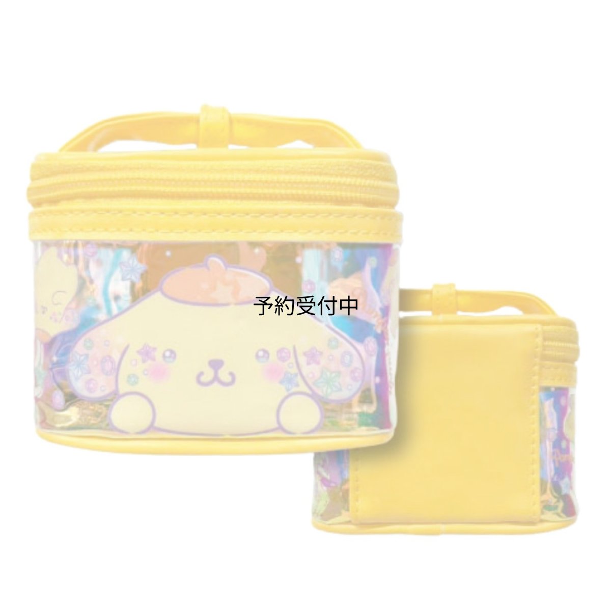 画像1: 畑山商事 サンリオ ｓａｎｒｉｏ ミニミニバニティポーチ キラキラ ポムポムプリン 約Ｈ８０ｘＷ１０５ｘＤ８５ｍｍ ３４２０４０１７ (1)