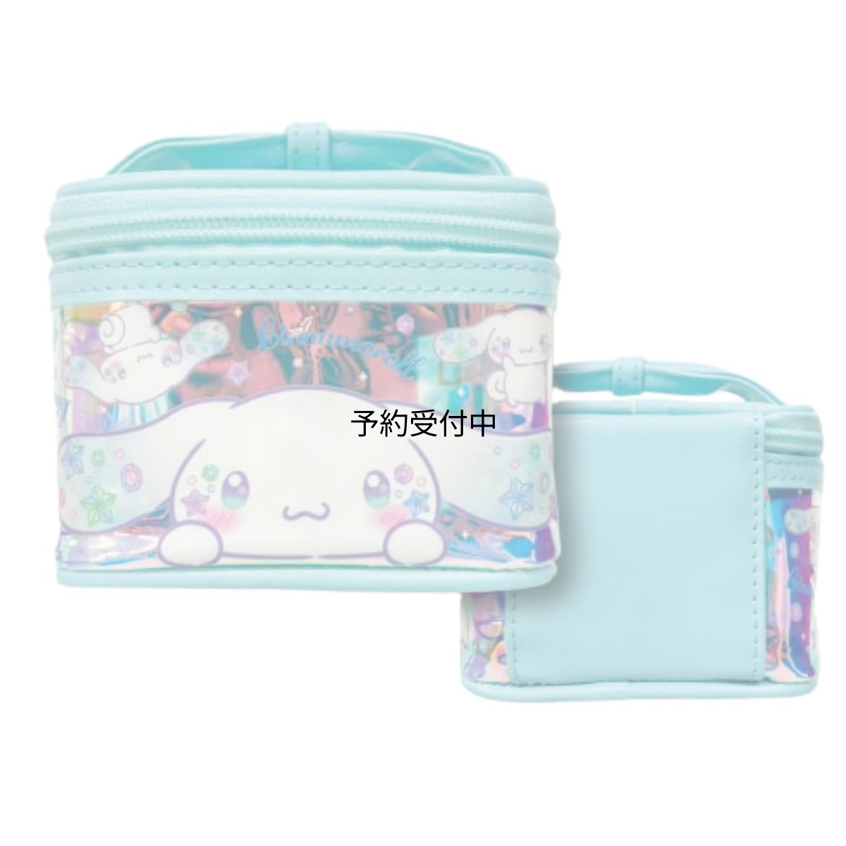 画像1: 畑山商事 サンリオ ｓａｎｒｉｏ ミニミニバニティポーチ キラキラ シナモンロール 約Ｈ８０ｘＷ１０５ｘＤ８５ｍｍ ３４２０４０１８ (1)