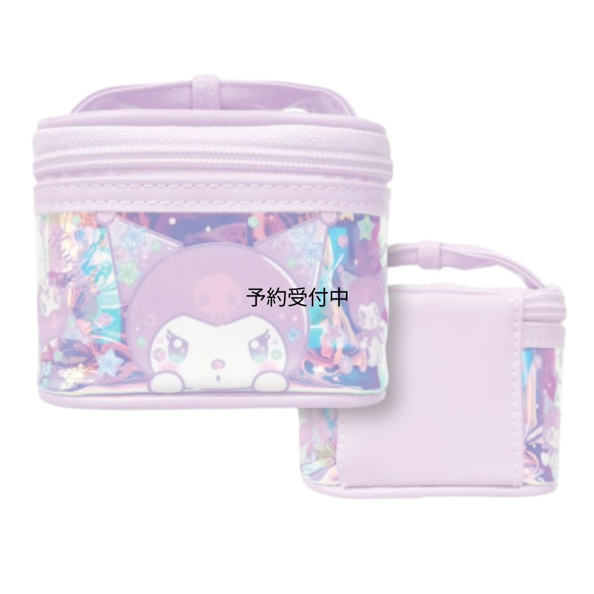 画像1: 畑山商事 サンリオ ｓａｎｒｉｏ ミニミニバニティポーチ キラキラ クロミ 約Ｈ８０ｘＷ１０５ｘＤ８５ｍｍ ３４２０４０１９ (1)
