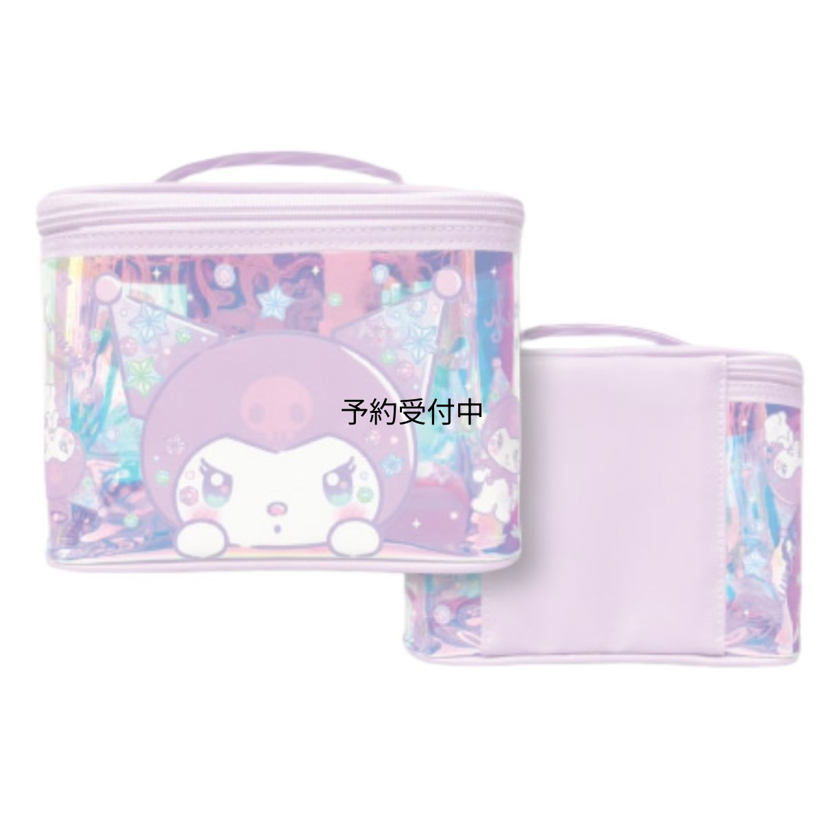 画像1: 畑山商事 サンリオ ｓａｎｒｉｏ バニティポーチ キラキラ クロミ 約Ｈ１５０ｘＷ２２０ｘＤ１５０ｍｍ ３４２０４０２４ (1)
