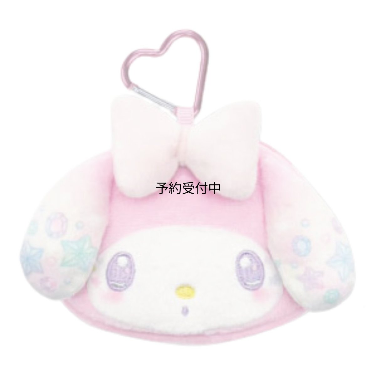 画像1: 畑山商事 サンリオ ｓａｎｒｉｏ ミニフェイスポーチ キラキラ マイメロディ 約Ｈ８０ｘＷ１１０ｘＤ２０ｍｍ ６３２０４０３１ (1)