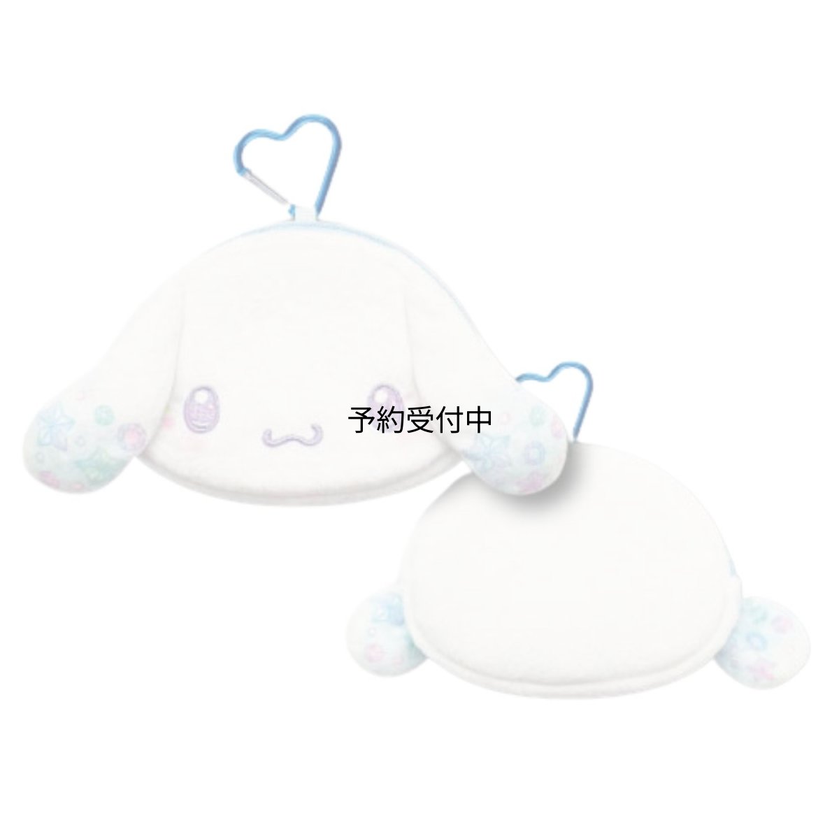 画像1: 畑山商事 サンリオ ｓａｎｒｉｏ ミニフェイスポーチ キラキラ シナモンロール 約Ｈ８０ｘＷ１１０ｘＤ２０ｍｍ ６３２０４０３３ (1)