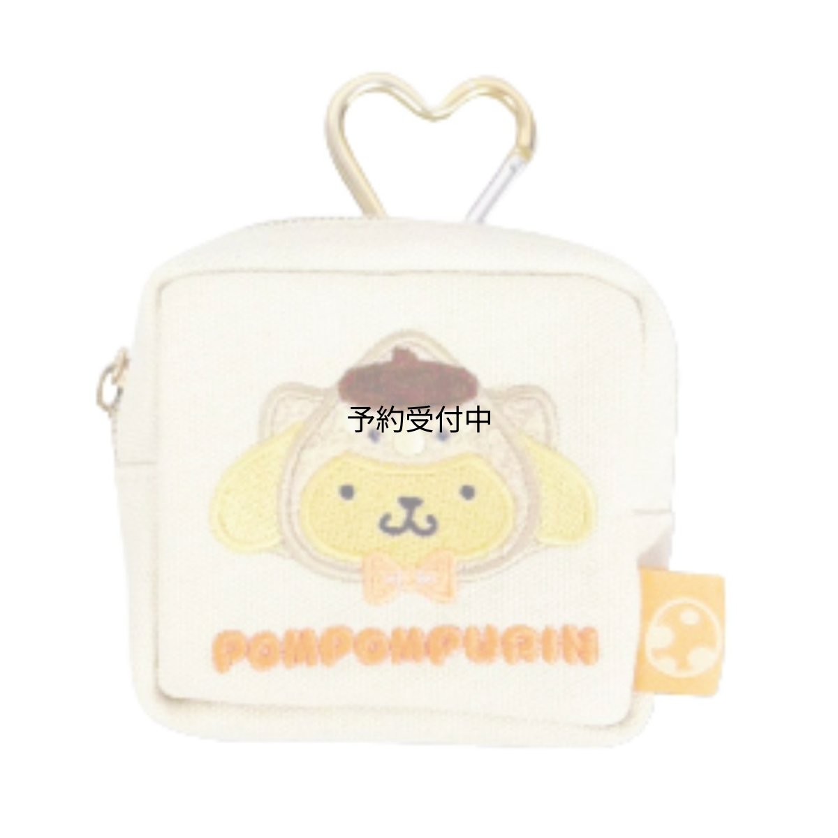 画像1: 畑山商事 ｓａｎｒｉｏ サンリオ 立体アップリケ刺繍 ミニポーチ 恐竜 ポムポムプリン 約Ｈ８０ｘＷ９０ｘＤ４０ｍｍ ３４２０４０７０ (1)
