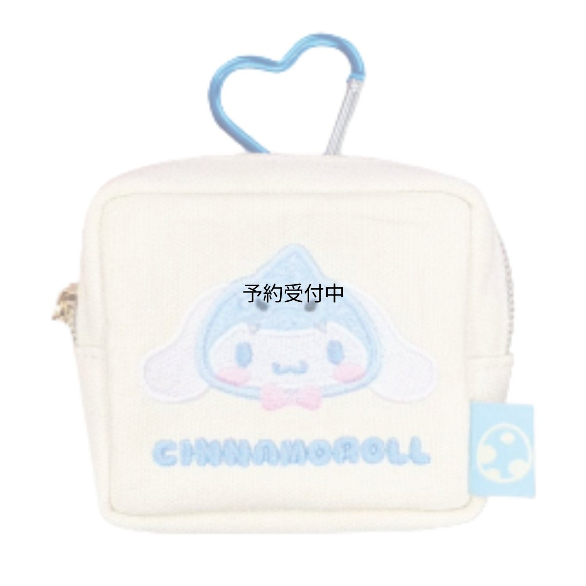 画像1: 畑山商事 ｓａｎｒｉｏ サンリオ 立体アップリケ刺繍 ミニポーチ 恐竜 シナモンロール 約Ｈ８０ｘＷ９０ｘＤ４０ｍｍ ３４２０４０７１ (1)