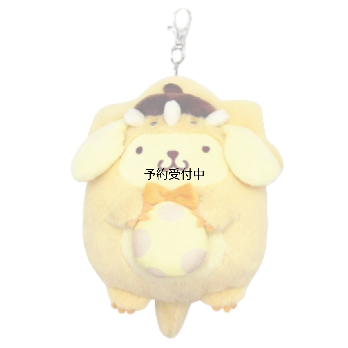 画像1: 畑山商事 ｓａｎｒｉｏ サンリオ ダイカットリールパスケース 恐竜 ポムポムプリン 約Ｈ１６０ｘＷ１３０ｍｍ ６３２０４０９０ (1)