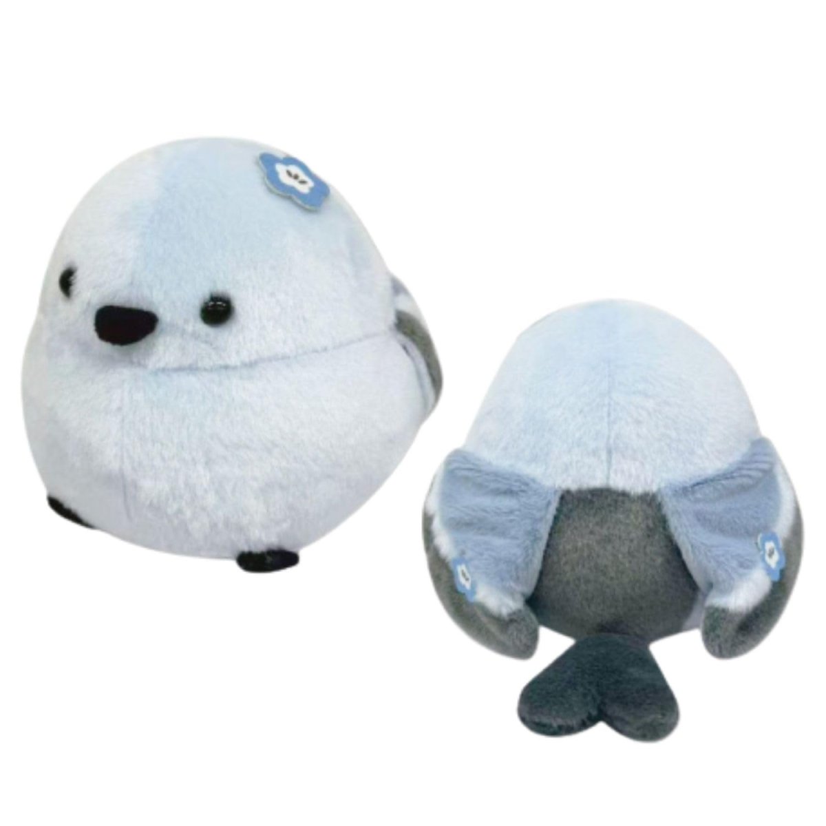 画像1: 畑山商事 ぬいぐるみ Ｓ シマエナガ ブルー 約全長１５ｃｍ ６３１０４１７４ (1)