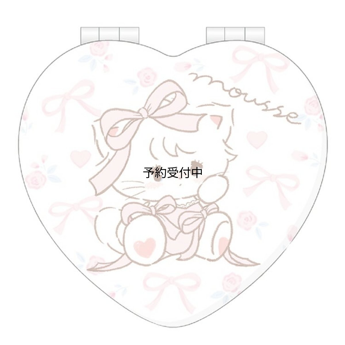 画像1: ｆｕｎｂｏｘ ミラー ハートミラー ｍｉｋｋｏ ムース ２４８０１５０１ (1)