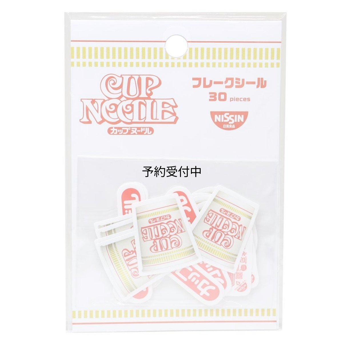 画像1: カップヌードル ＣＵＰＮＯＯＤＬＥダイカットシールフレークシール ｆｕｎｂｏｘ おもしろ文具 かわいい グッズ 通販 (1)