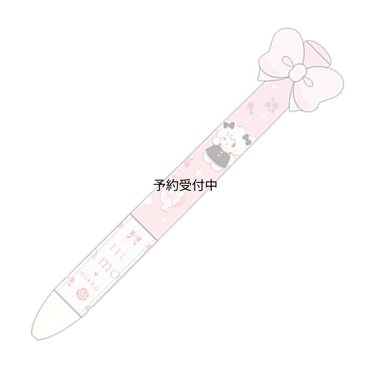 画像1: ｆｕｎｂｏｘ Ｌｉｌ ａｌａ ｍｏｄｅ 油性ボールペン リボンボールペン キャミー ２５１００３０１ (1)